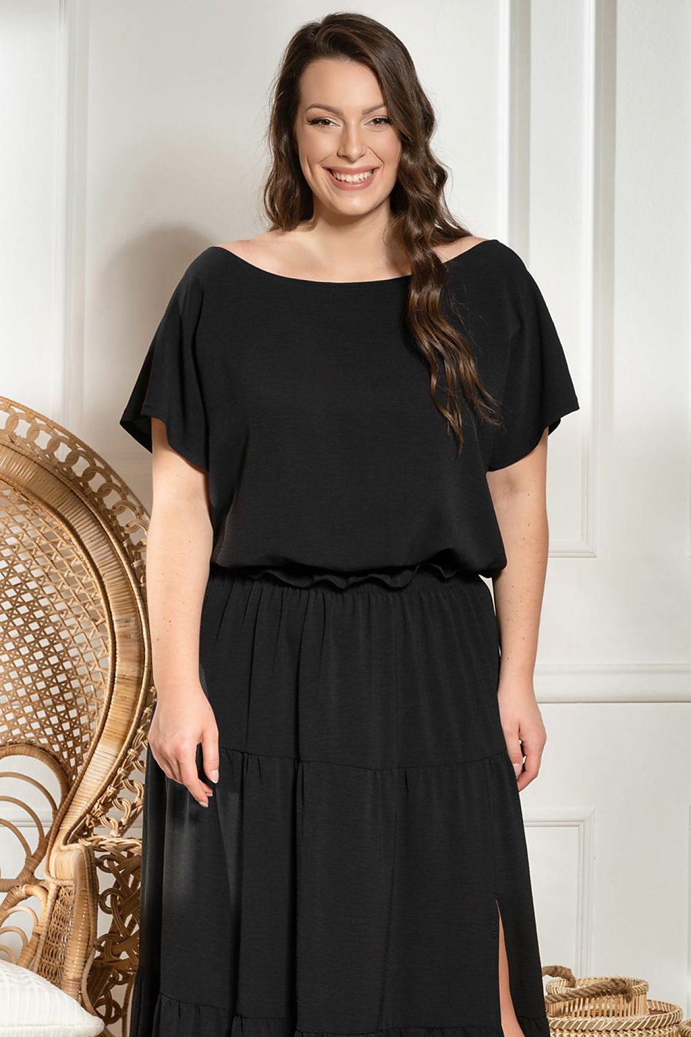 Plus size blouse model 168980